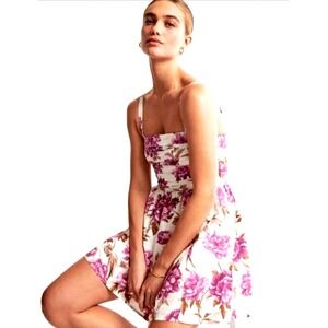Abercrombie‎ & Fitch Women's Size XS Emerson Poplin Wide Strap Mini Dress